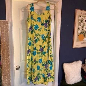 🌼S.L. Fashions🌼 Vintage Floral Maxi Dress